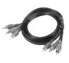 3RCA MALE TO 3RCA MALE CABLE 
<br>L=1.5M 
���ã����ӡ����졢��ͥӰԺ���豸