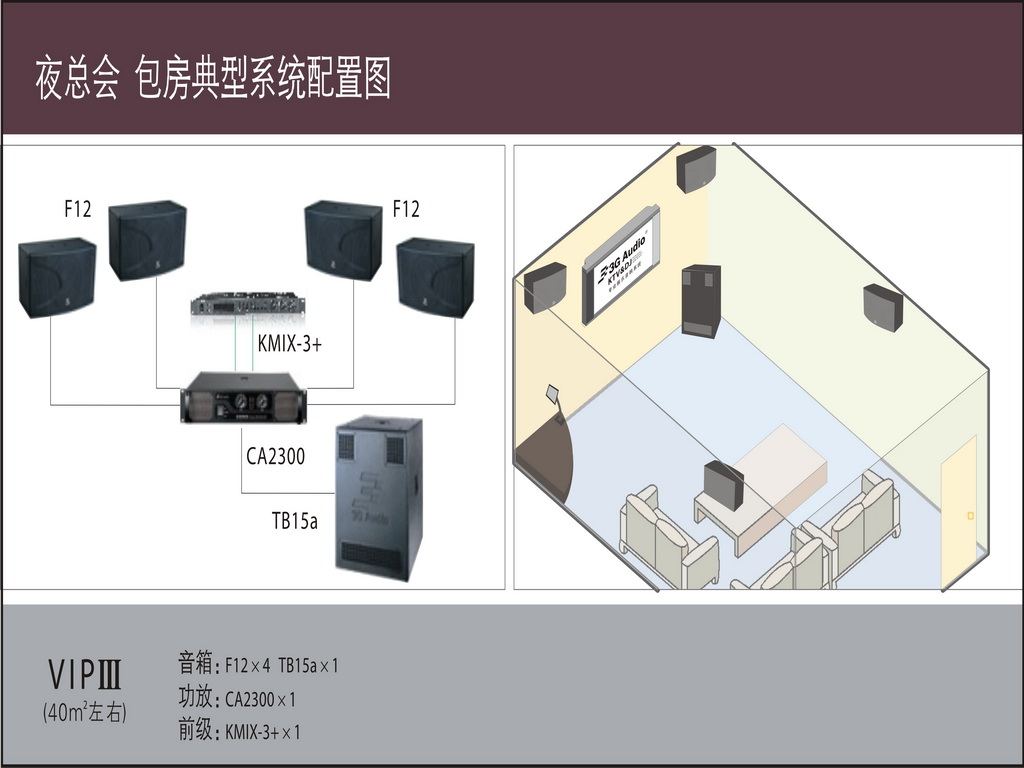 ktv包房音响配置方案