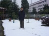 好厚的雪!