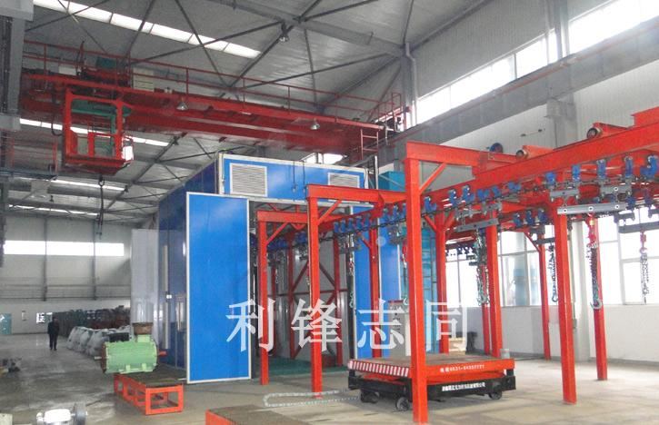 喷漆房 伸缩移动式喷漆房 可移动喷漆房 阿里巴