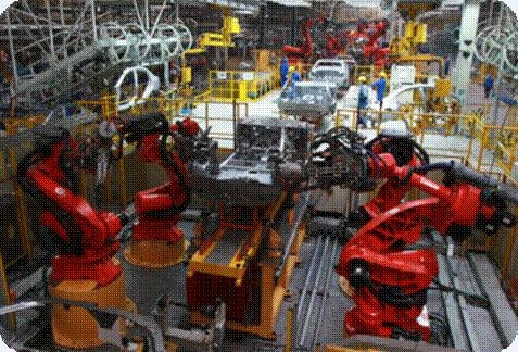 世界上顶级的焊接机器人和柔性生产线