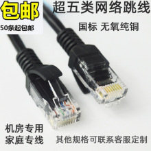 黑色超五類568BPOE雙頭網線0.2 0.3 0.5 0.8 1 1.5 2 2.5 3510米M