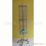 可旋转式明信片展示架 贺卡展示架 可旋转铁线架