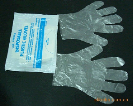 厂家 一次性pe手套 医用手.
