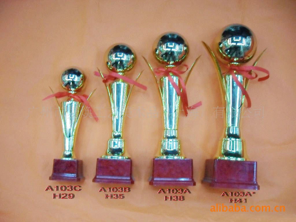 金属奖杯生产厂家,上海广州奖杯贸易出口公司