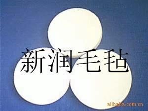 供应高密度硬质抛光毛毡、毛毡轮(图)