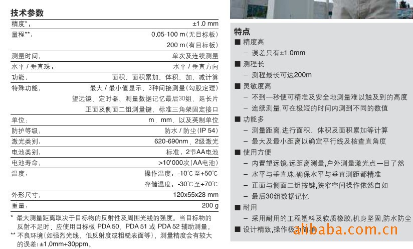 德国进口激光喜利得测距仪