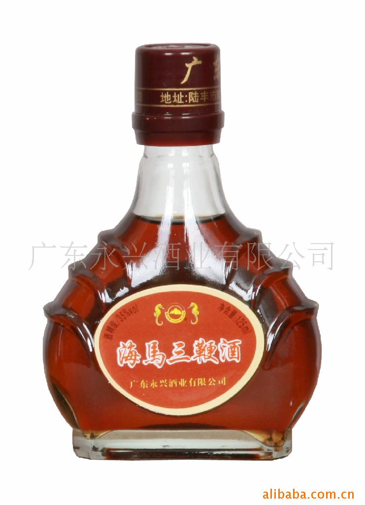 广东特产,南方特产(药酒,保健酒)125ml永兴海马酒