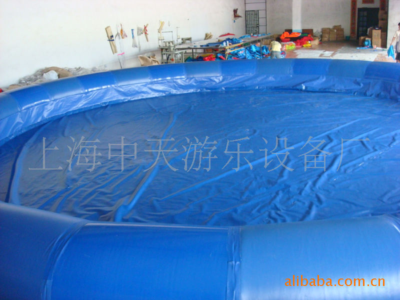 【供应大型充气水池,充气游泳池,水上乐园(图)】价格,厂家,图片,其他