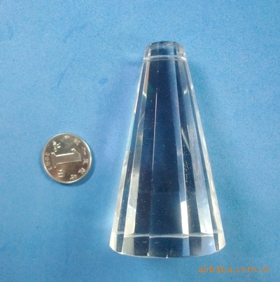 批发采购水晶工艺品-水晶玻璃条子 灯具挂件用