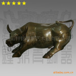 钟鼎青铜器|青铜器工艺品|高档礼品|招财镇宅|金属工艺品华尔街牛