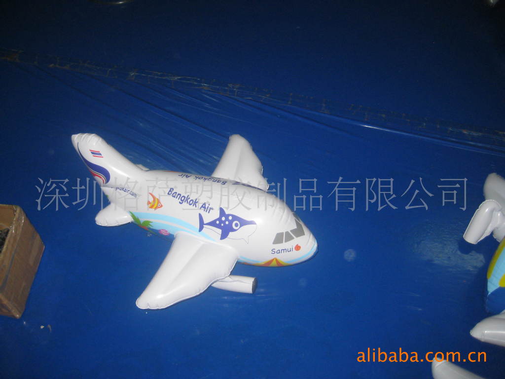 深圳工厂供应飞机 充气飞机 飞机玩具 PVC飞机
