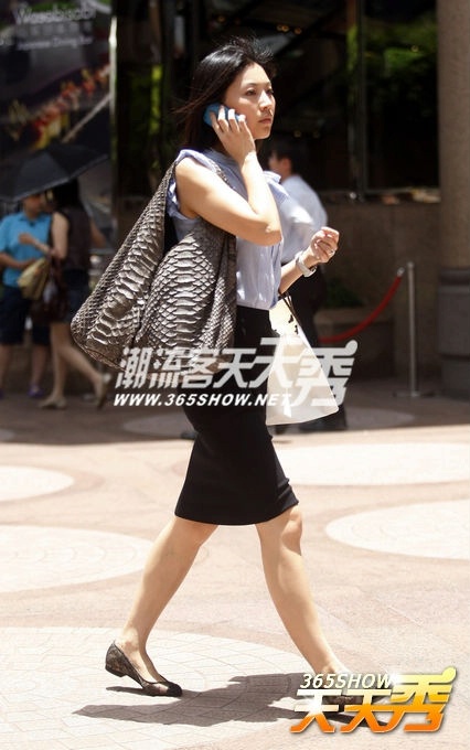 7月中旬香港街拍 街头快速时尚风