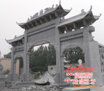 青石仿古石雕牌坊,牌楼,青石牌坊,牌楼雕刻生产厂家