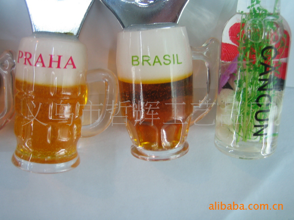 供应大号啤酒瓶形开瓶器冰箱贴 哲辉工艺02详情3