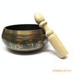 金鉢-经钵-铜金鉢{直径19cm}(图)