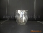 (纯手工吹制)高硼硅环保玻璃双层杯,双层玻璃杯