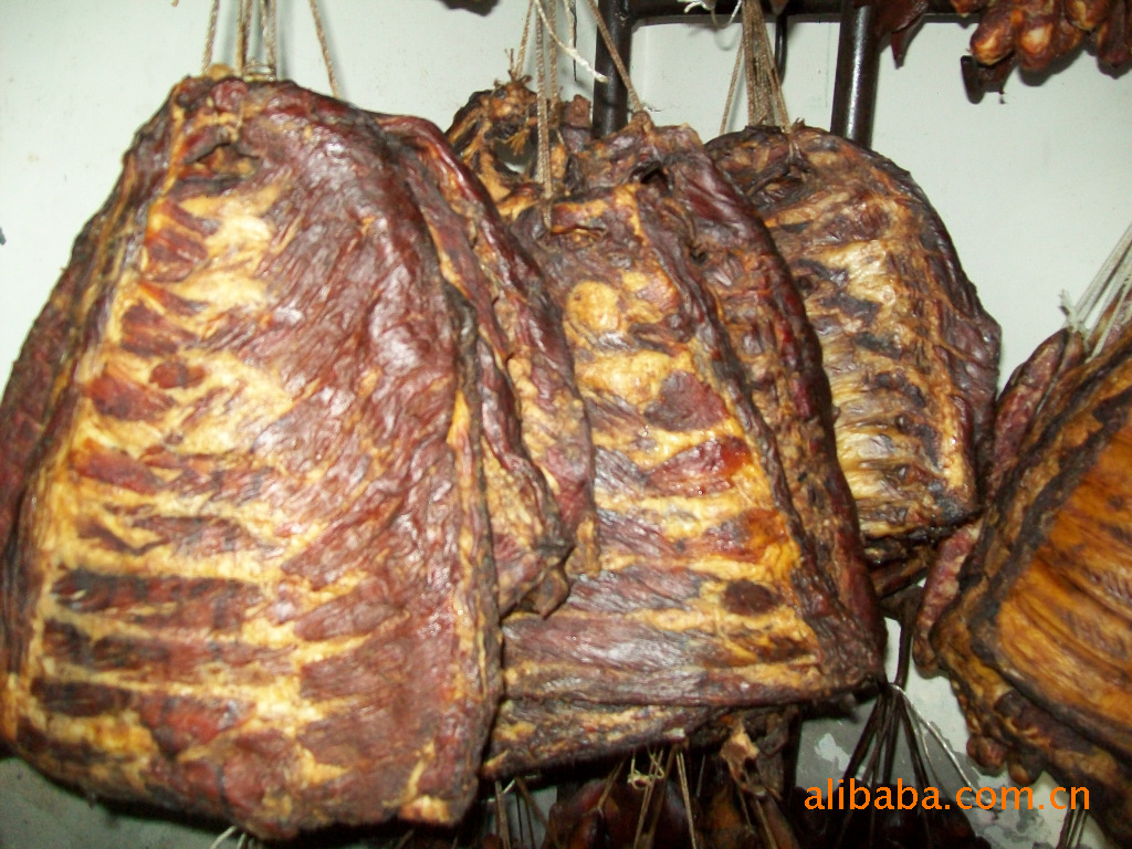 肉类-四川著名特产腌肉系列 散装腊猪蹄批发3