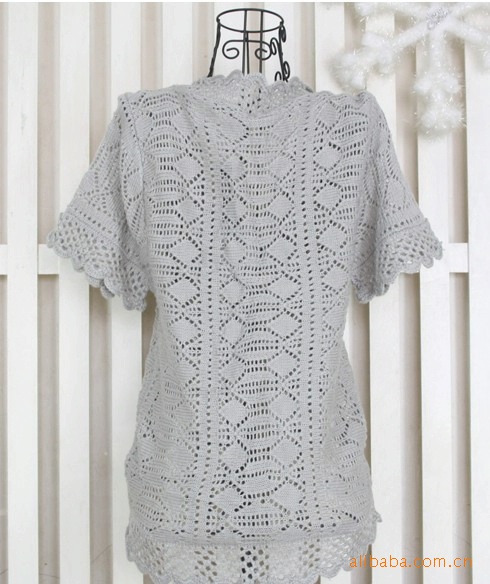 多季百搭手工钩织 <em>气质女人</em>披肩毛衣外套 45.0