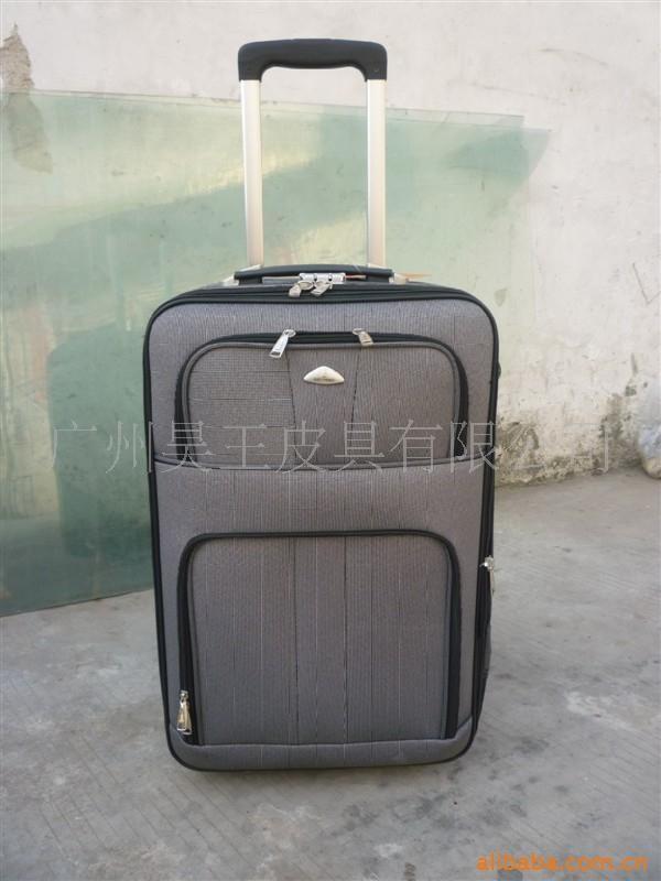 广州箱包、新秀灰色男士拉杆箱、复古大方,便