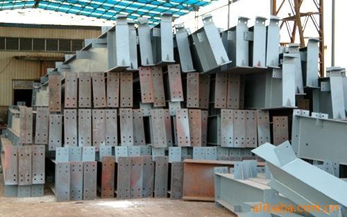 山东H型钢焊接加工 门式钢架 钢架构件 工字钢
