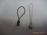 供应旭瀚匙扣织带玩具饰品外贸环保链条黑色手机绳