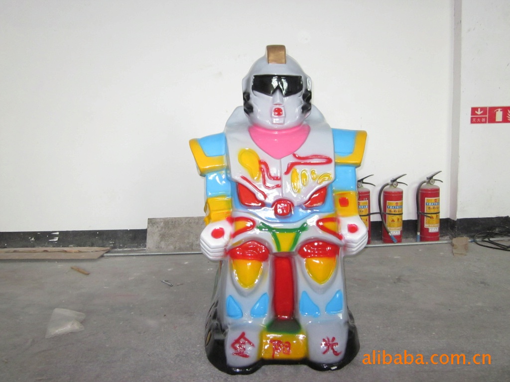 厂家直销大画屏变形金钢儿童投币摇摇车\/儿童