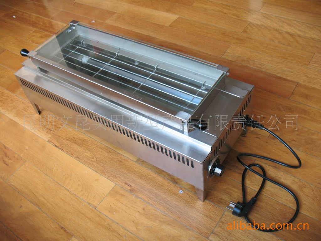【烧烤摊用无烟电烧烤炉(SK-2型)优惠价】价格,厂家,图片,烧烤架,昆明昆生电烧烤炉研究所-马可波罗网