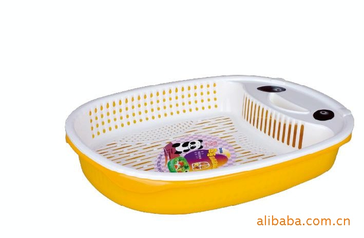 【优质台州耳机塑料制品中号滴水筛盘插座盘6.3mm家用沥水图片