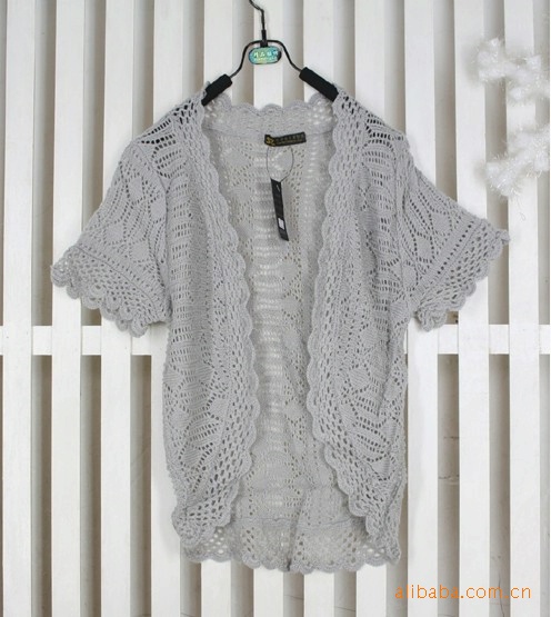 多季百搭手工钩织 <em>气质女人</em>披肩毛衣外套 45.0