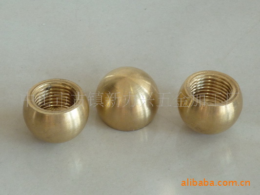 厂家专业生产设计各种灯饰配件铜铁铝螺帽图片