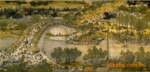厂家供应大型无框装饰画(清明上河图),装饰画壁画