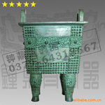 钟鼎青铜器|仿古青铜器|金属工艺品|商务礼品|乳钉纹方鼎|鼎