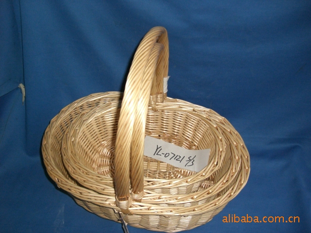 【批发临沭最优质的柳编篮子 花篮 柳编柳篮】