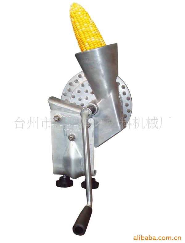 供应农用机械 手摇式玉米脱粒机(图) 铝合金材质玉米脱粒机