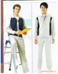 供应男女工装西装、职业套装、防静电服、运动服