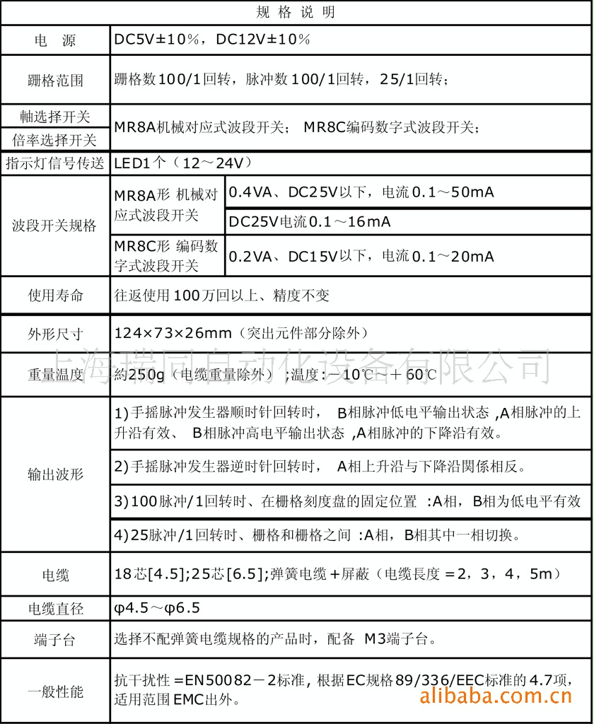 现货供应tosoku原装电子手轮东测电子手轮