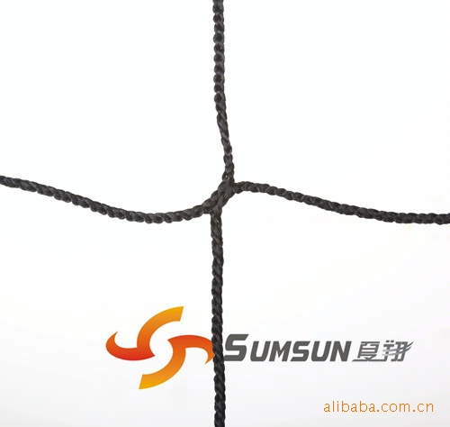 【排球网,高密度聚乙烯网体,白色PVC夹网布包