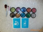 ��Ӧ������ʯ�ʻ� ��з� ����� �ʻ����� glitter tattoo