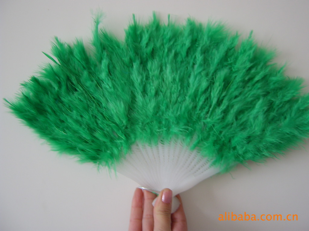 【21片羽毛扇 舞蹈扇 舞蹈用品 羽毛制品】