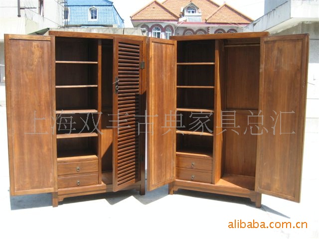 双丰山西古典家具 实木家具大衣柜图片,双丰山