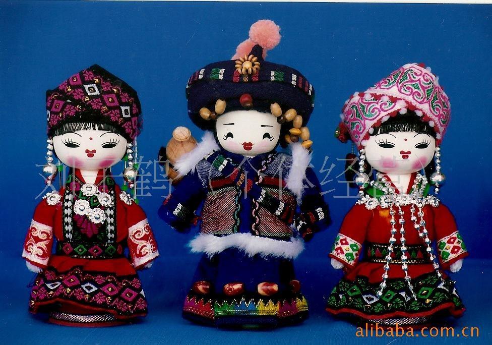 56个民族娃娃 云南旅游纪念品 云南特色 10.00