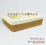 【小额批发】 供应工艺柳编收纳筐 【热销日用品】
