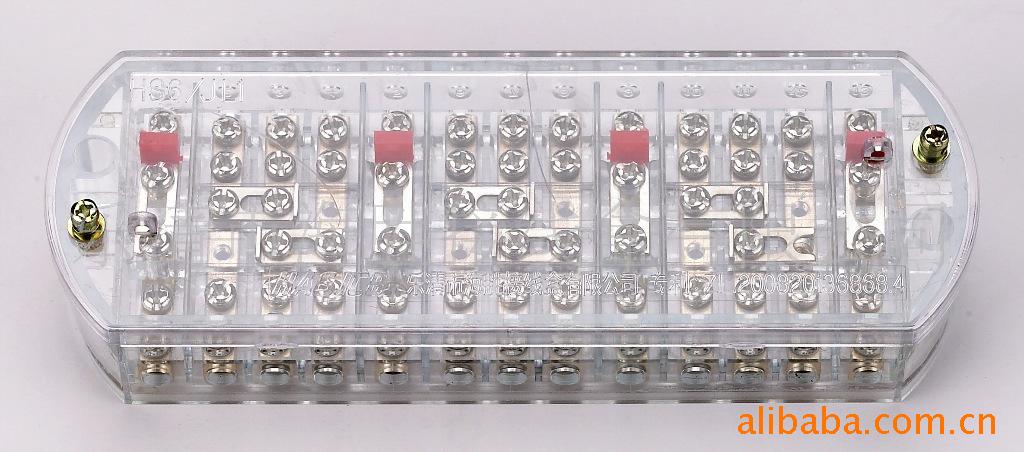 供应电表箱三相四线电能计量联合接线盒dfy1图 订货号