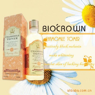 百匡/BIOCROWN 洋甘菊驱黑净白爽肤水 抗敏保湿 台湾正品化妆品