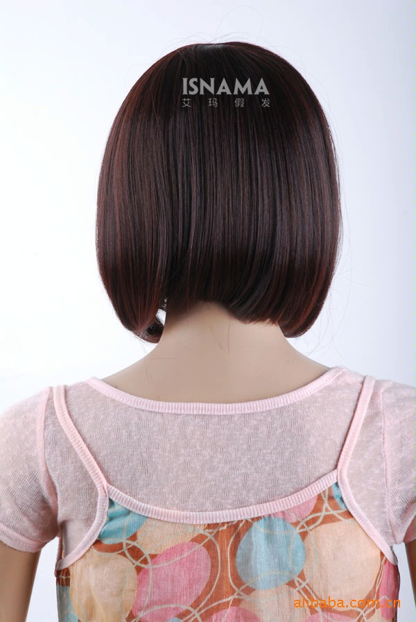 艾玛假发 非主流假发 中长波波头 假发批发 38