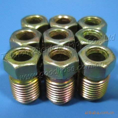 供应尼龙三件套,接头,,软管加工,铁接头,铜接头