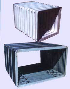 上海嘉定区定做机床方形防护罩 升降平台防护罩