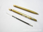 万里文具厂金属小笔 铜件笔 铜管笔 8.5CM金属细圆珠笔 短原子笔