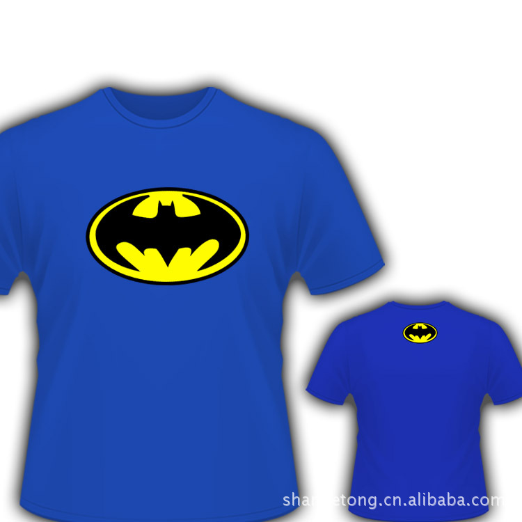 【时尚新款 生活大爆炸衣服 个性t恤 蝙蝠侠 纯